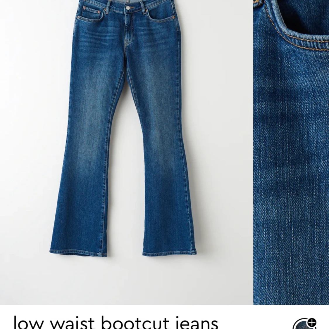 LowWAIST bootcut jeans  - 90