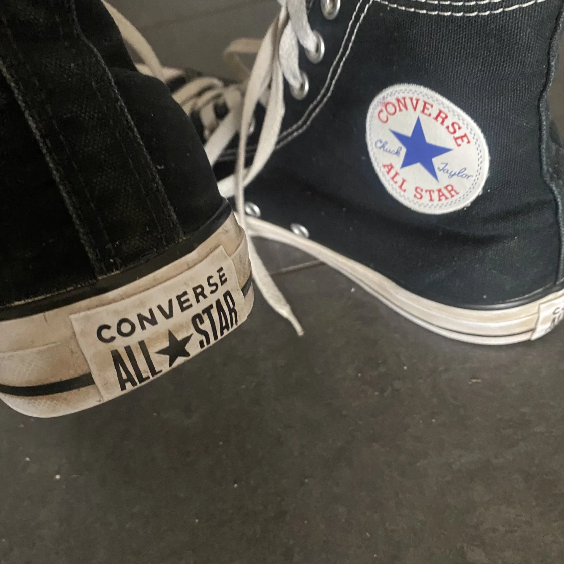 High top Converse - black  - 91