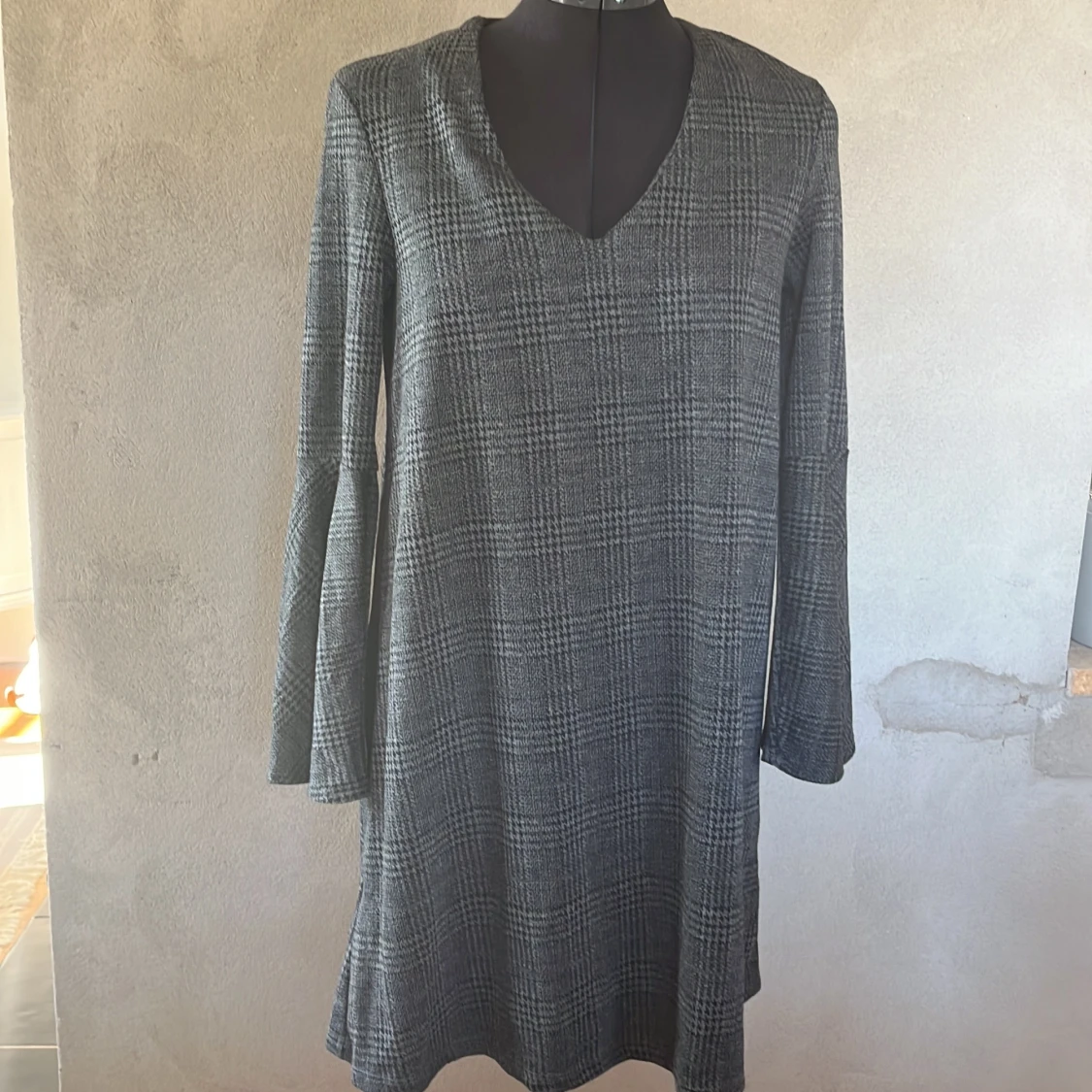 Långärmad klänning 