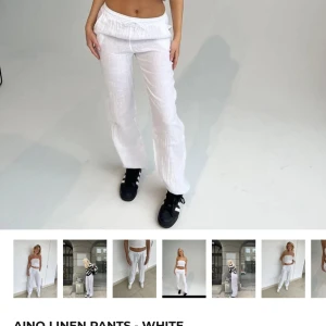 Linnebyxor  - Säljer mina linnebyxor från design by si. Använt dom två tre gånger. Är i bra skick💕