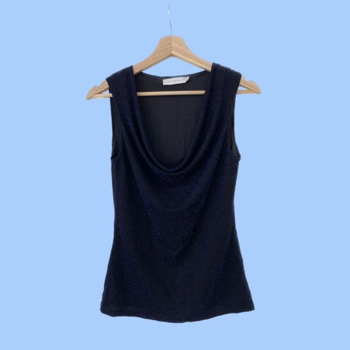 Cowl neck topp