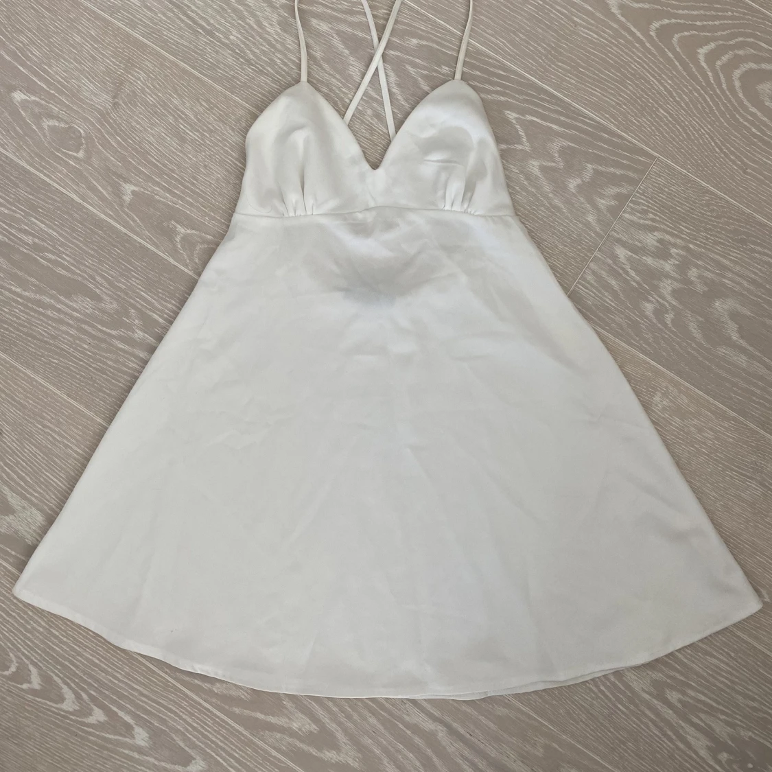 Vit klänning  - 90