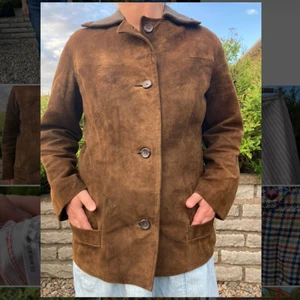 Äkta mockajacka - Fint skick. Mockajacka. Jag har mer kläder. Kolla min profil för samfrakt. 