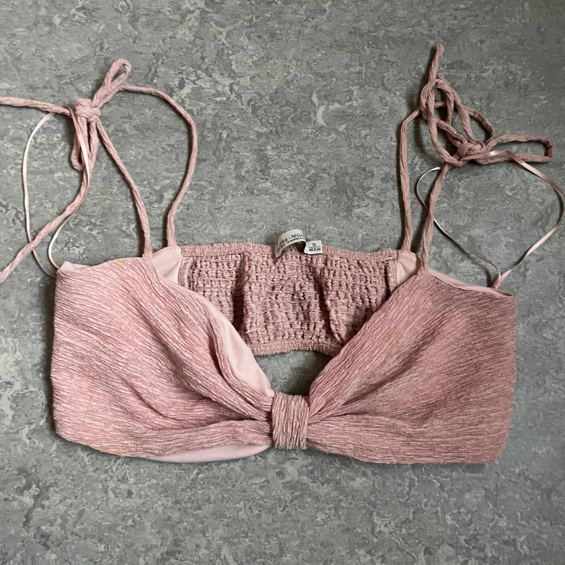 Pink bralette