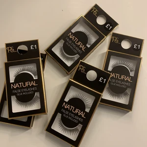 Lösögonfransar - Fina lösögonfransar från primark. Har totalt 10 paket. Lim medföljer till varje! Säljer vid bra bud! Kan sälja eller eller bara några stycken! Jag gör även fransförlängning så vid önskan kan jag designa fransarna! Detta kostar mer!