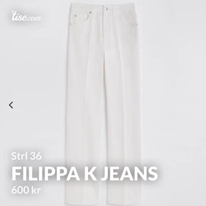 Filippa K jeans - Äldre modell av Devon på hemsidan. Kontakta för mer bilder. Strl 36. Köpta för 1900. Nu 600!