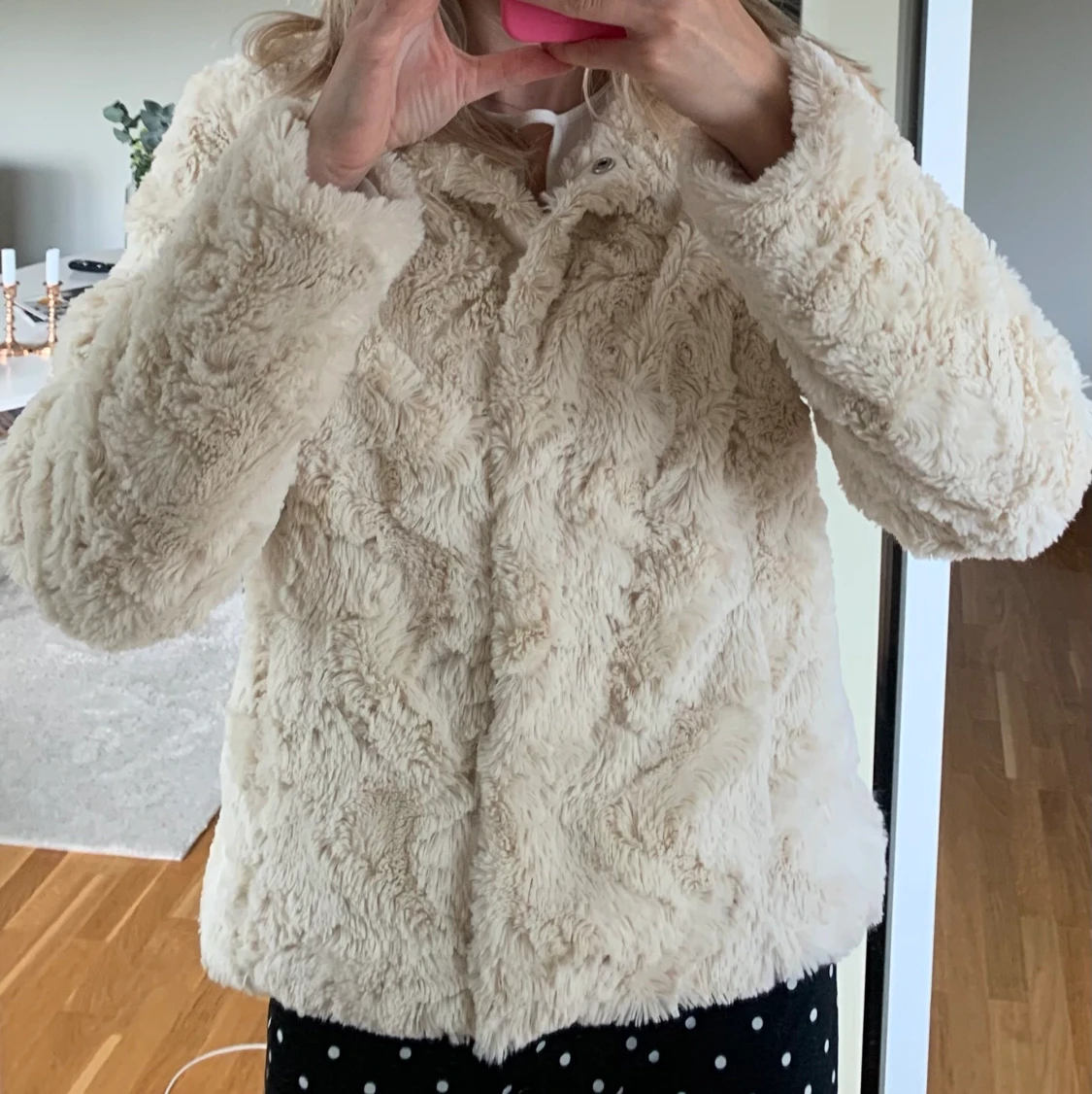 Fluffig jacka från vero moda - 91