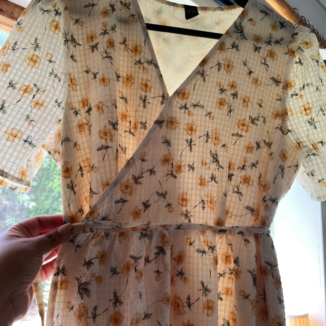 Blommig klänning 🌼 - 90