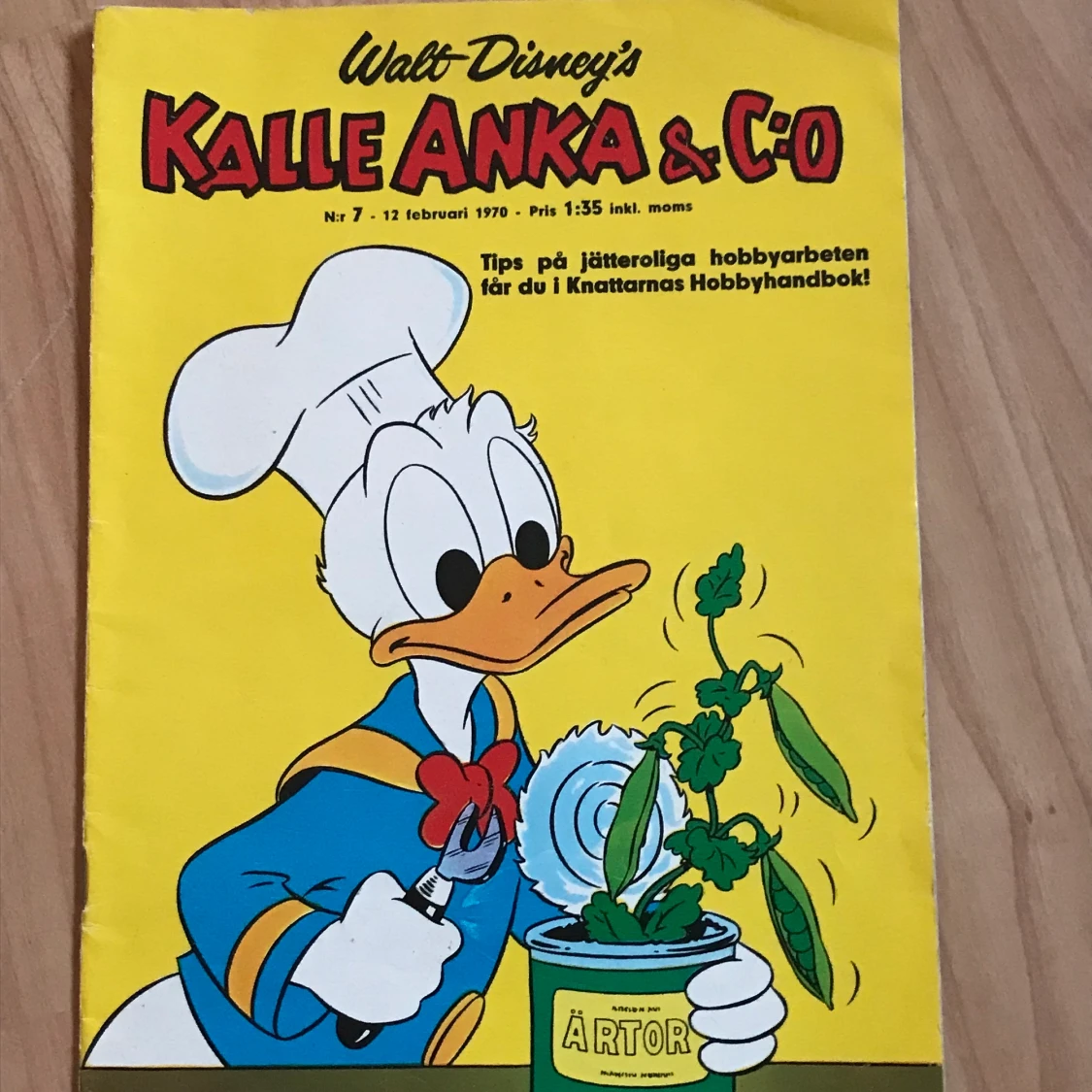 Kalle Anka Nr 7 1970