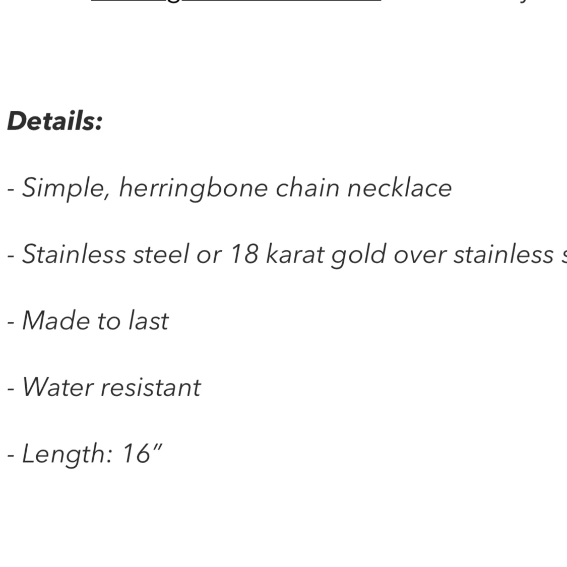 Guldpläterat halsband 2 - 91