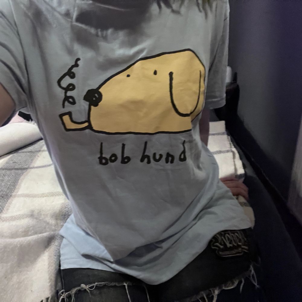 Blå Blå Bob hund tröja - Glidan | Plick Second Hand