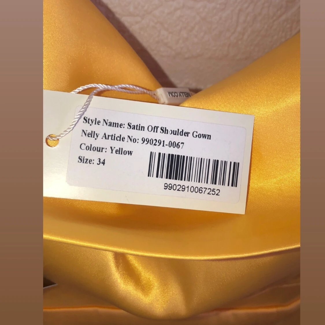 💛Gul Klänning Nelly💛 - 91