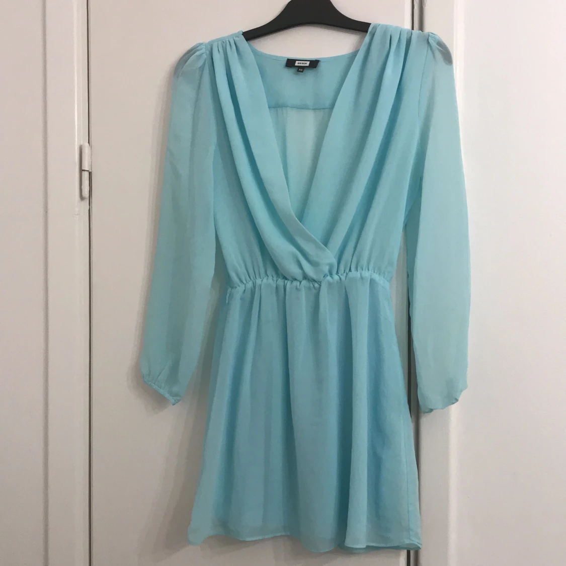 Ljusblå klänning strl XS