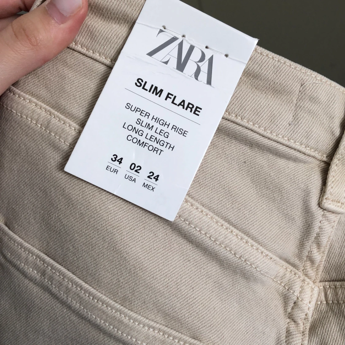Zara byxor beige - 91