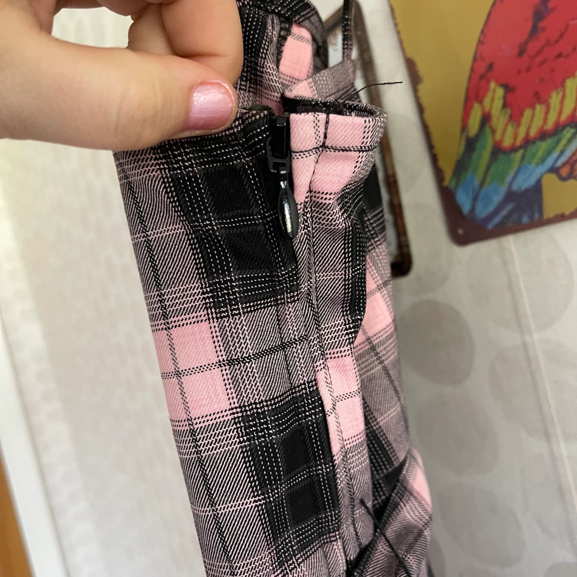 Rutig klänning storlek 44 - 90