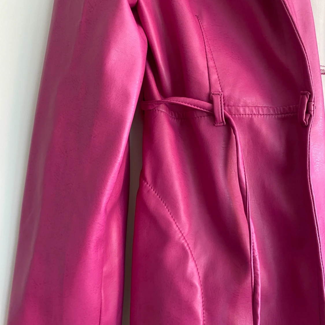 Vintage läderkappa! - 90