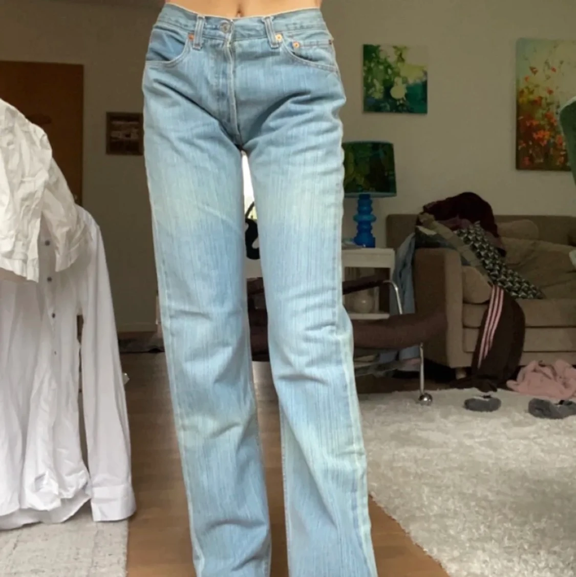 Lågmidjade levisjeans 