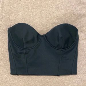 Korsett topp - Oanvänt korsett topp från Zaras gamla kollektion🥰 Färgen syns inte så bra på bilderna men tröjan är mörkgrön!!