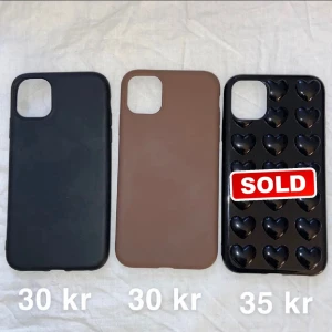 Skal - Säljer 3 olika skal som passar till iPhone 11!   Priset står i bilden. Du står för frakten! 