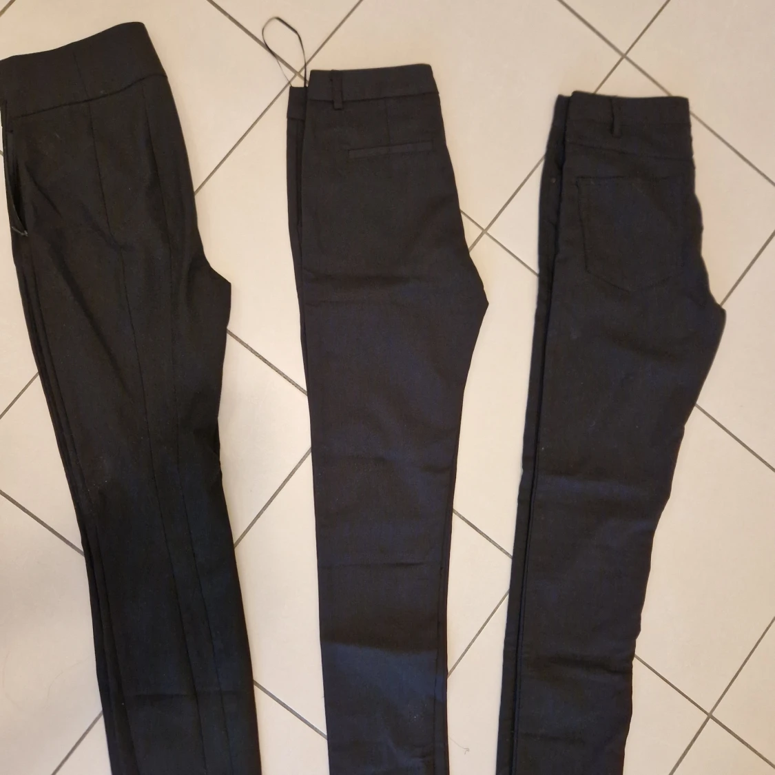 3st helt ny byxorna strl S/36 Zara, mango och Manosque Frans 