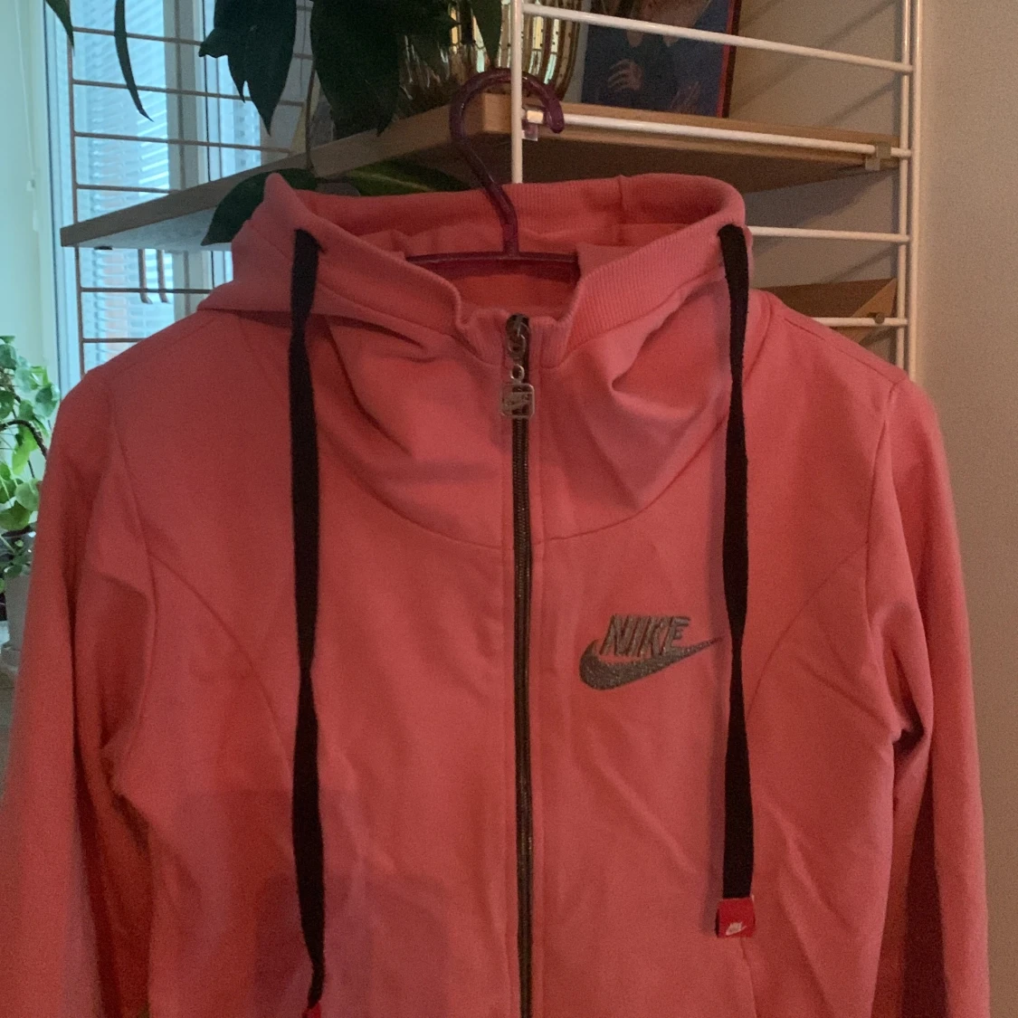 Hoodie med dragkedja - 90