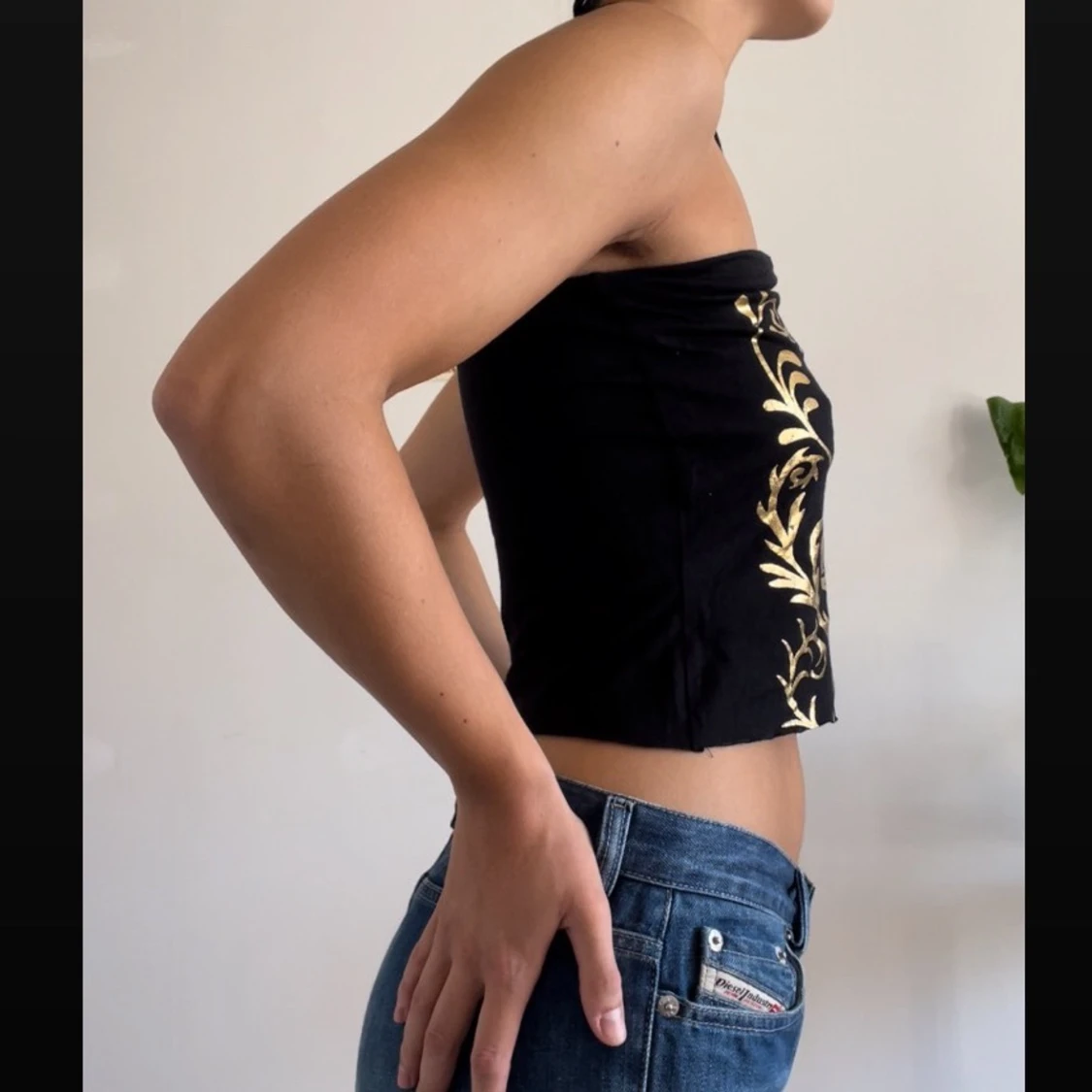 Halterneck-topp - 90