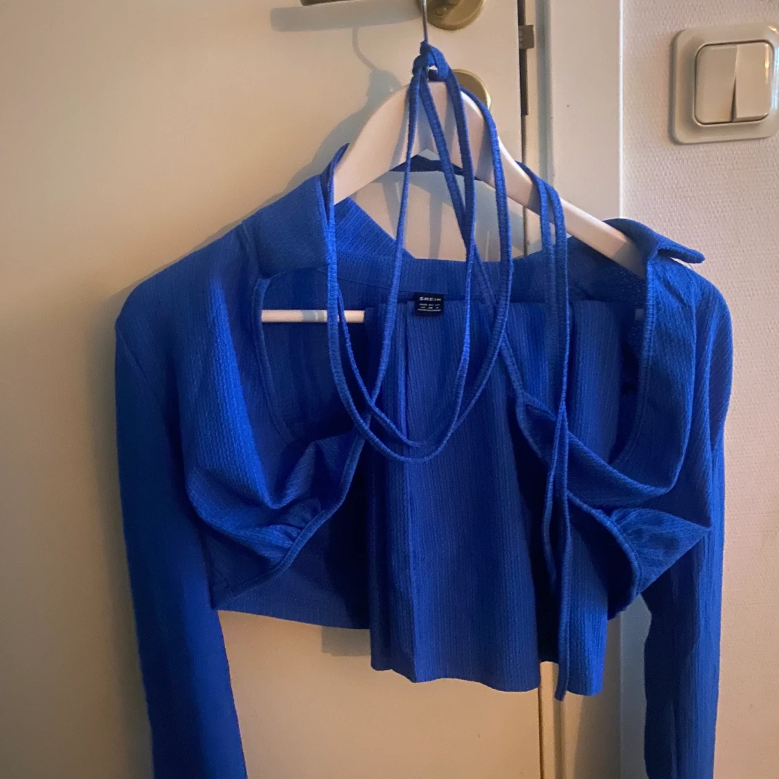 Blått snyggt set - 90