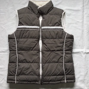 Nike  - Vintage Nike vändbar väst, passar till xs-m