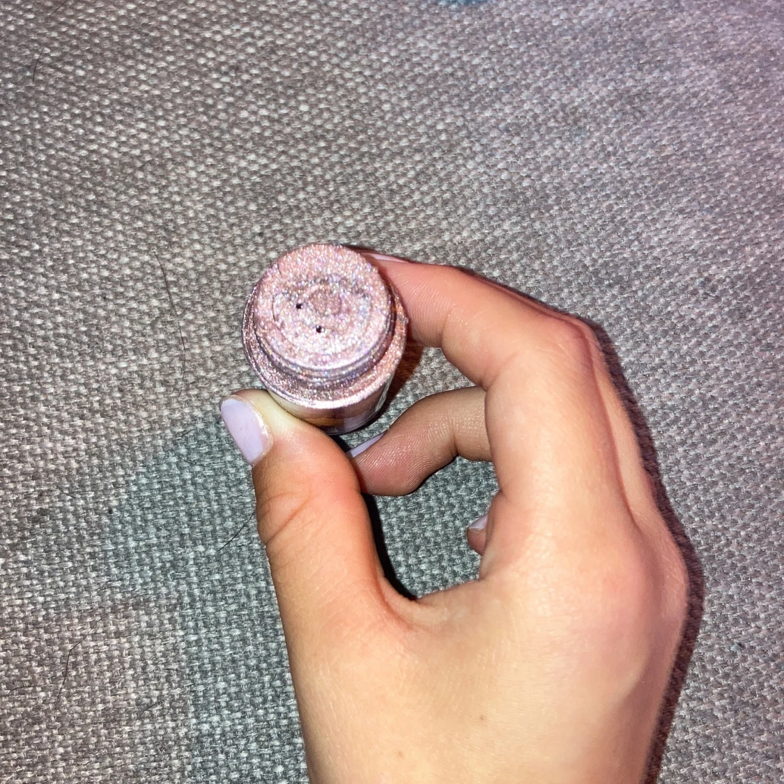 Läpp glitter lila  - 91