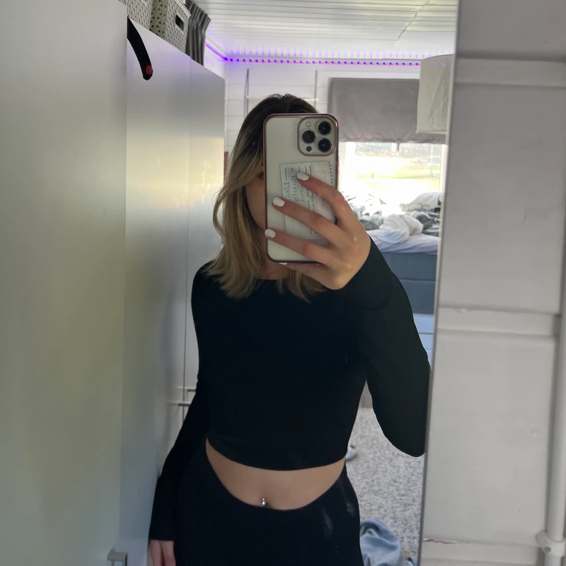 Svart träningströja  - 90