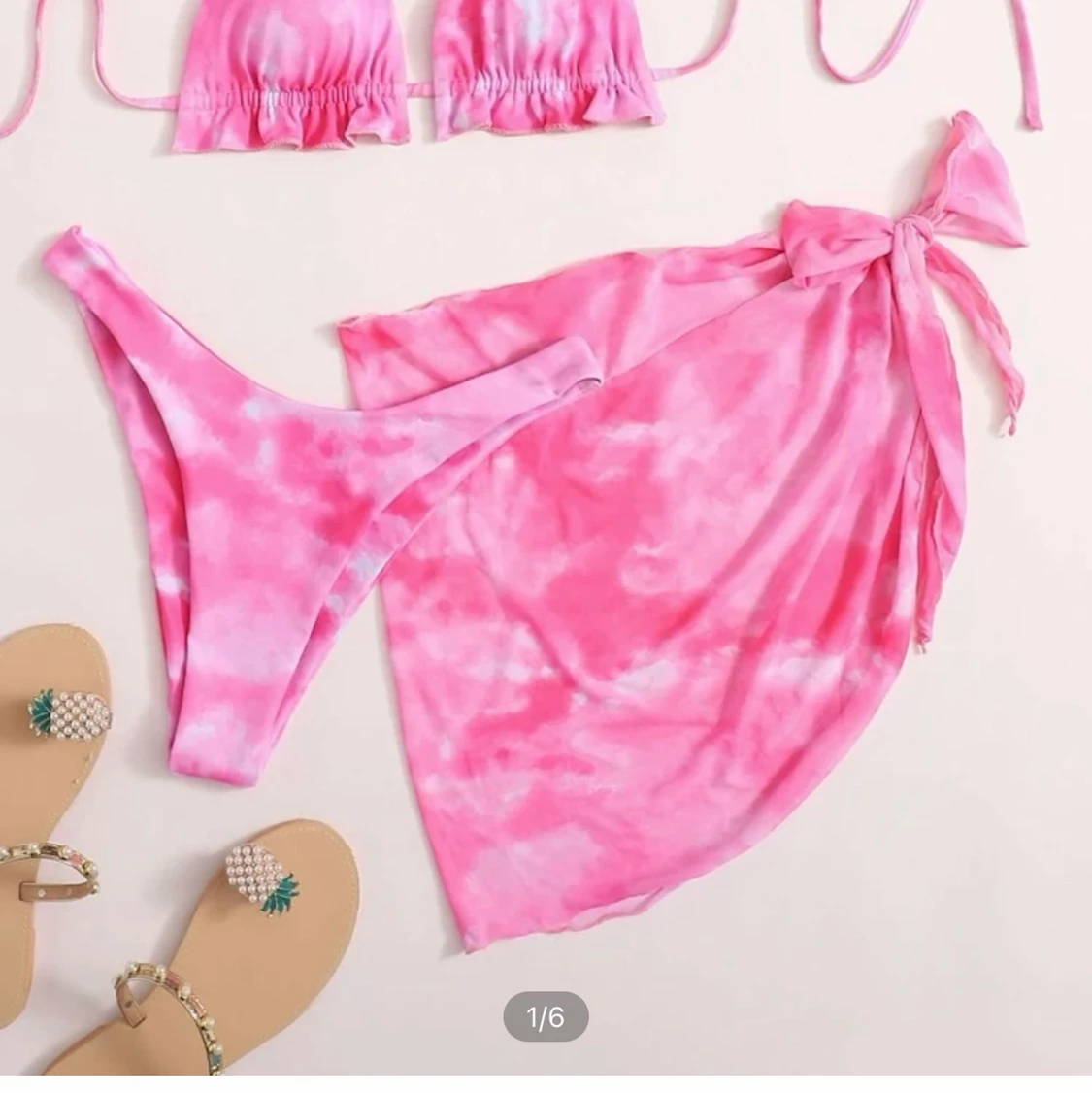 Bikini  med matchande kjol till