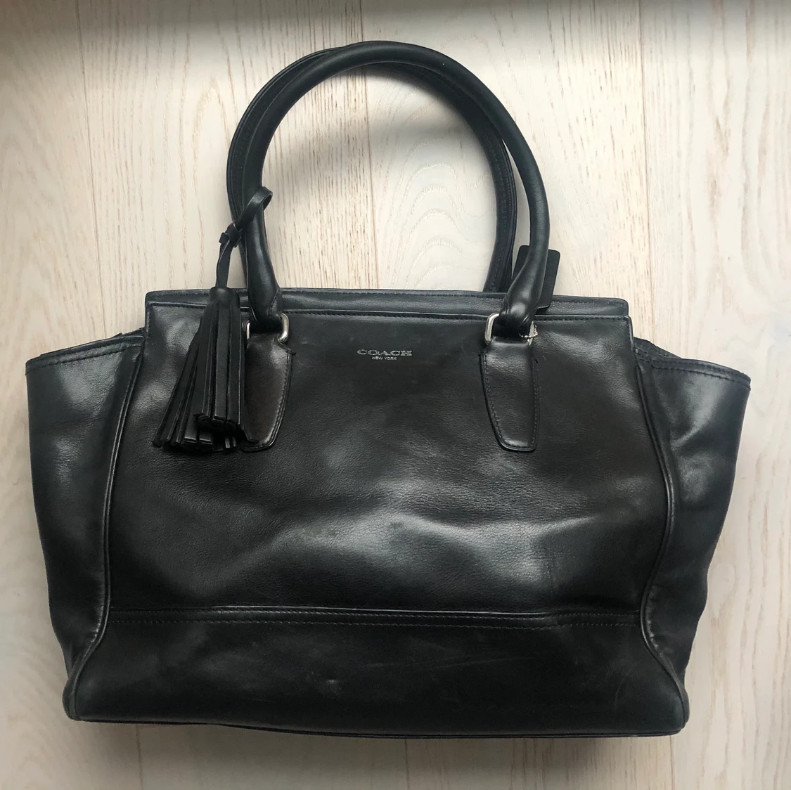 Black coach bag