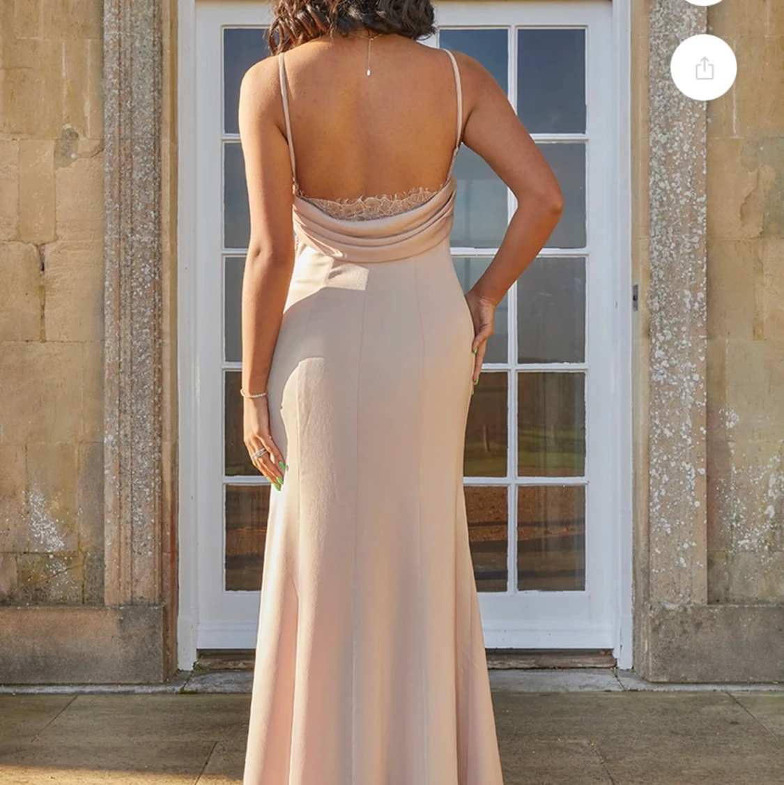 Balklänning Champagne Chi Chi London - 91