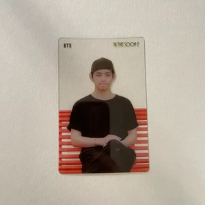 VILL SÄLJA - taehyung in the soop clear photocard, officiellt. 34 kr frakt inkluderat!