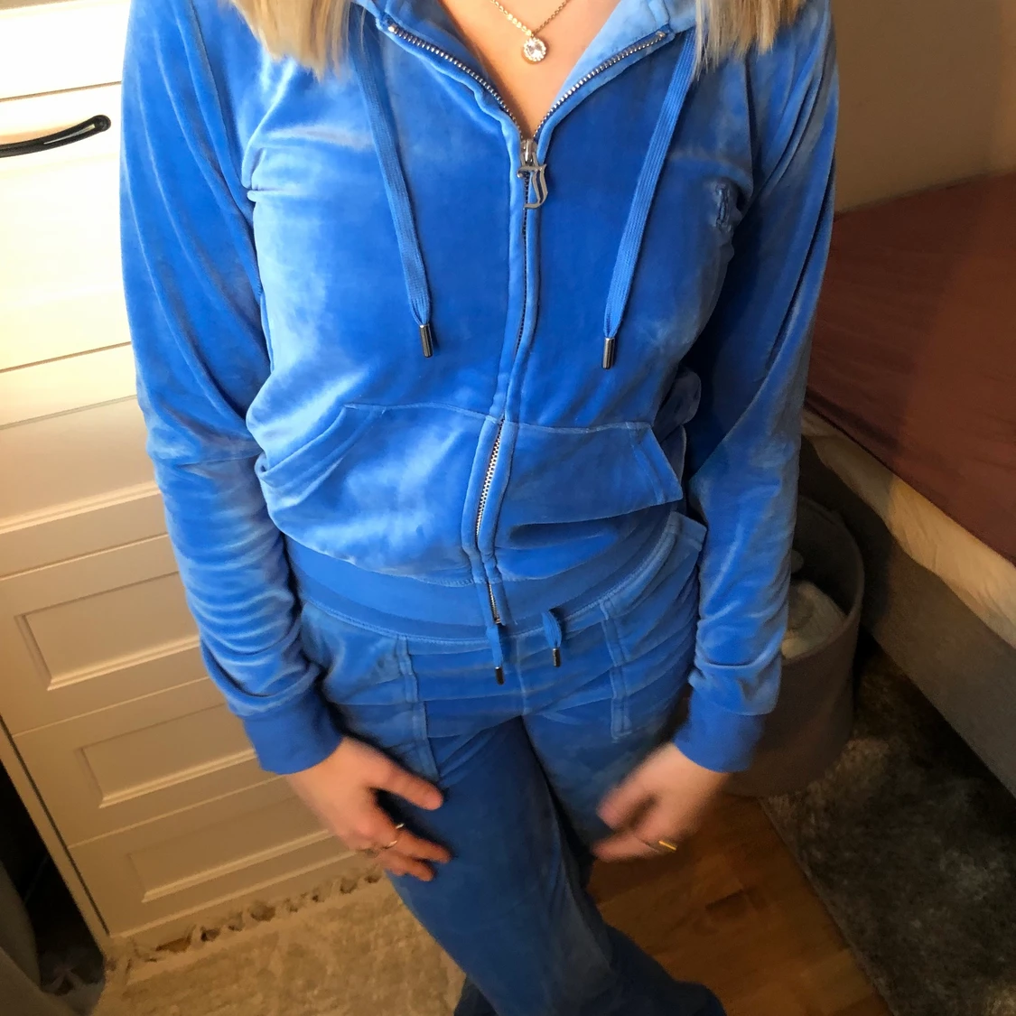 Blått juicy sett🦋 - 90