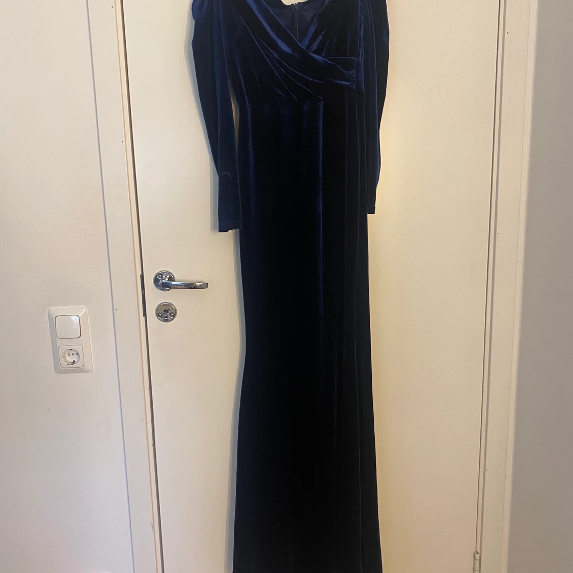 Blå klänning  - 90