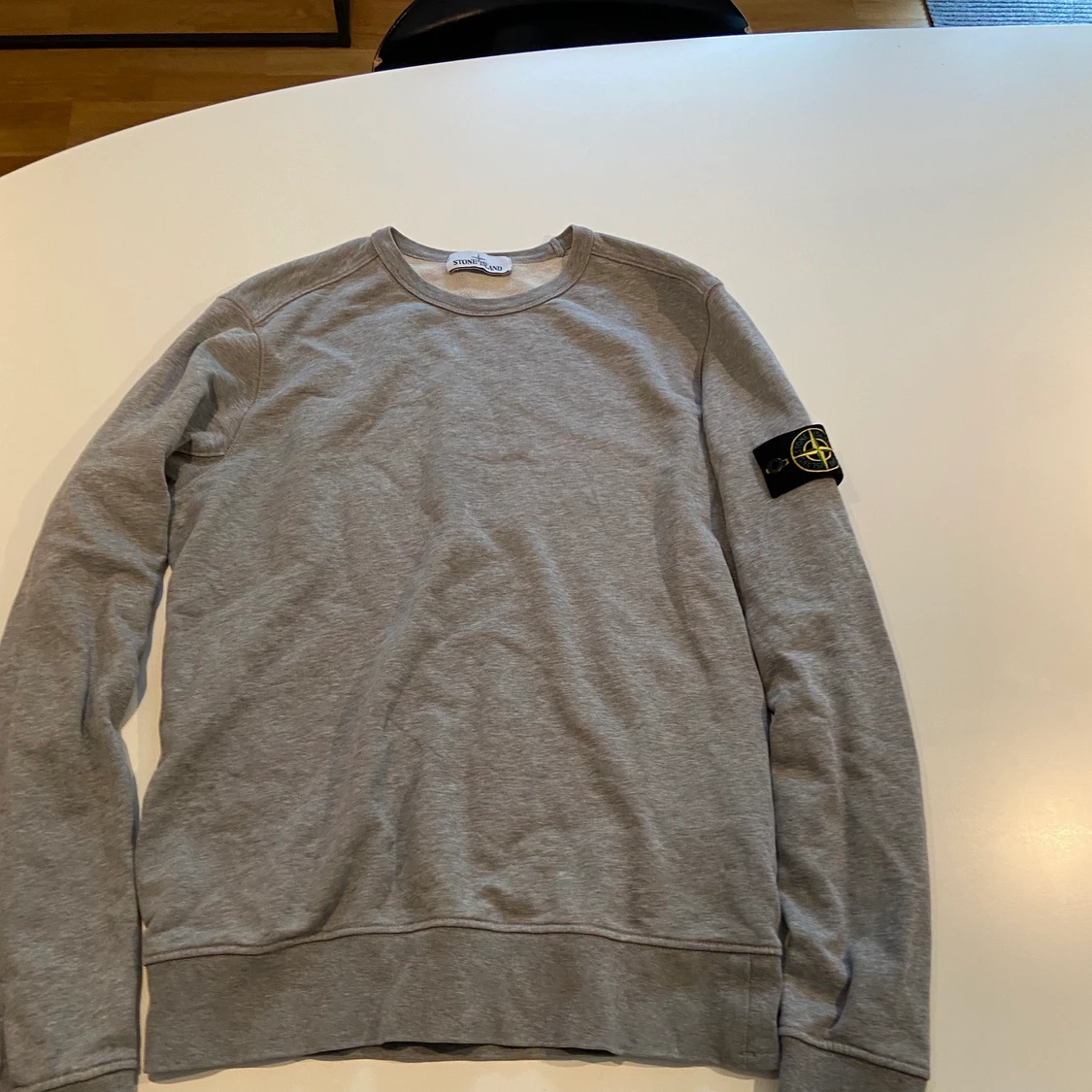 Stone Island tröja, Grå Stl M