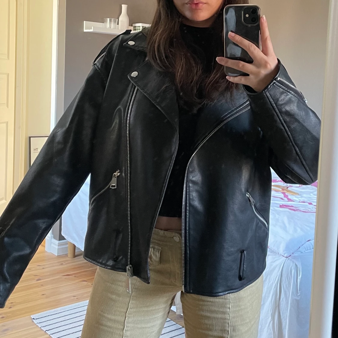 Oversized Skinnjacka 