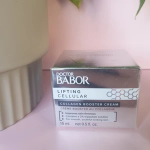 Babor collagen booster cream - Doctor babor booster cream.  Återfuktande, minskar linjer och rynkor. Helt oöppnad 15ml. Orginalpris 1310kr/50ml.