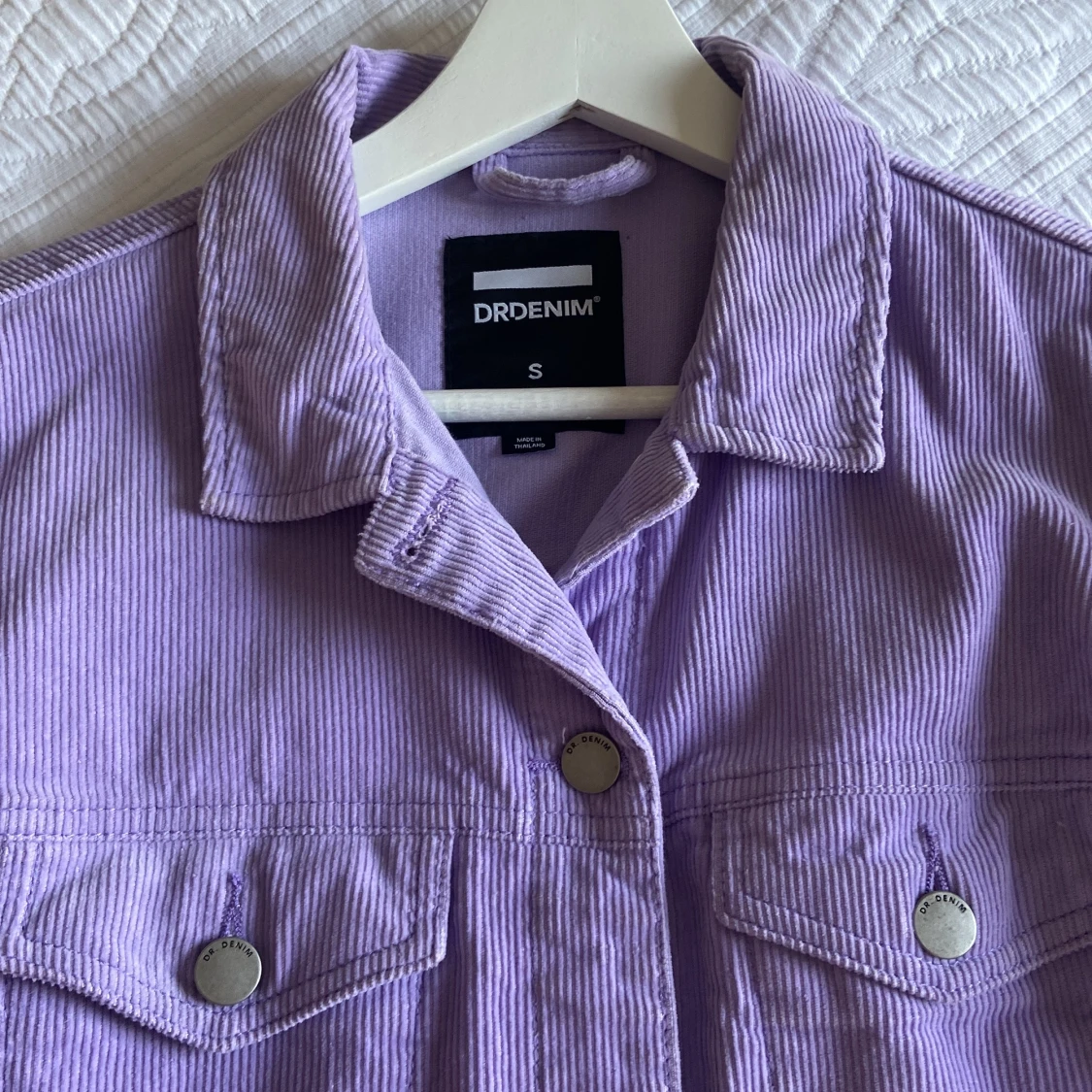 Lila manchesterjacka - 90