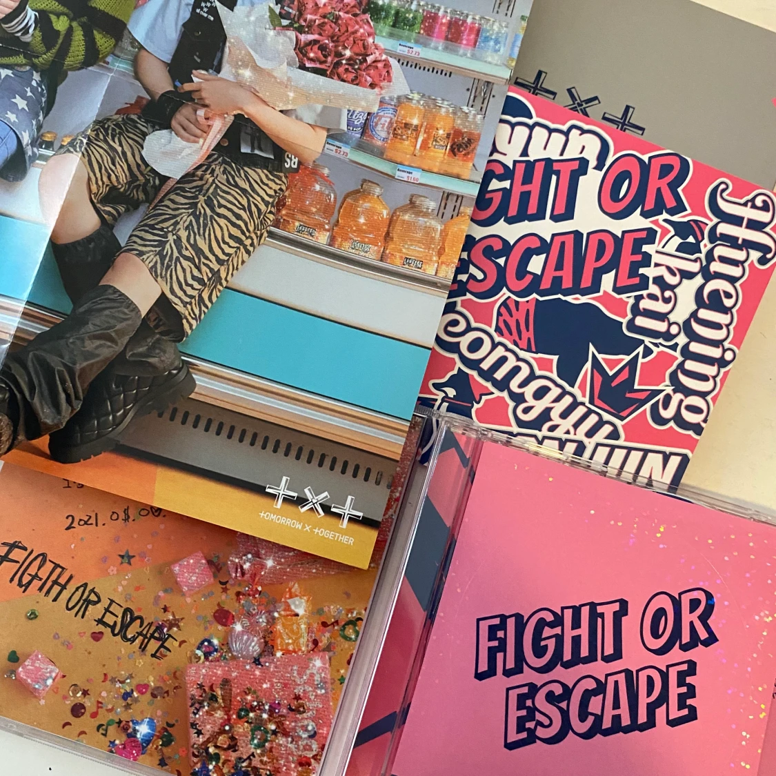 Txt Fight or Escape Kpop album - 90