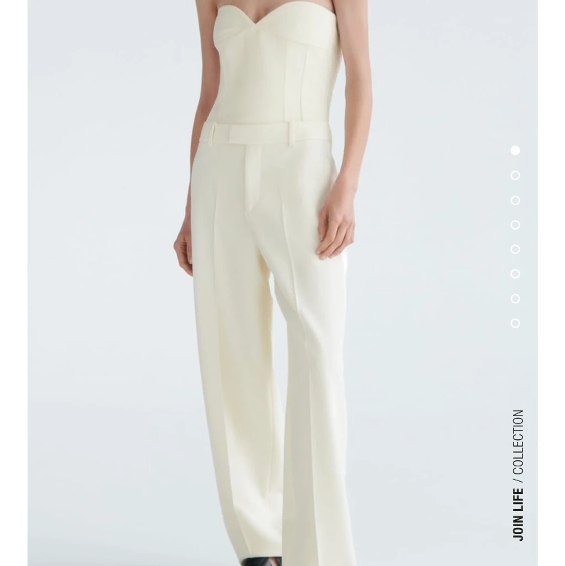 Zara lågmidjade kostymbyxor 