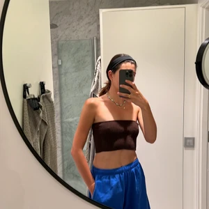 Brun tub top i bomull  - Brun tub top från Zalando 