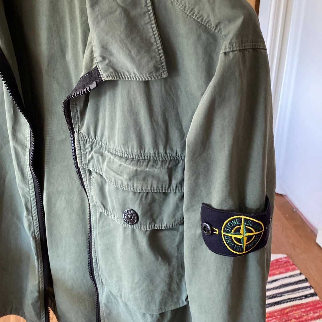Stone island overshirt i storlek L - 91