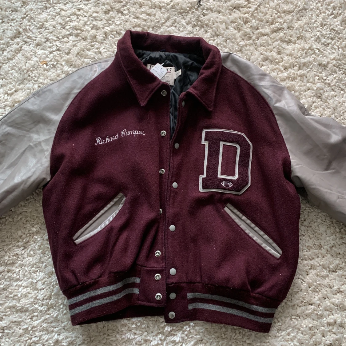 Vintage varsity jacka