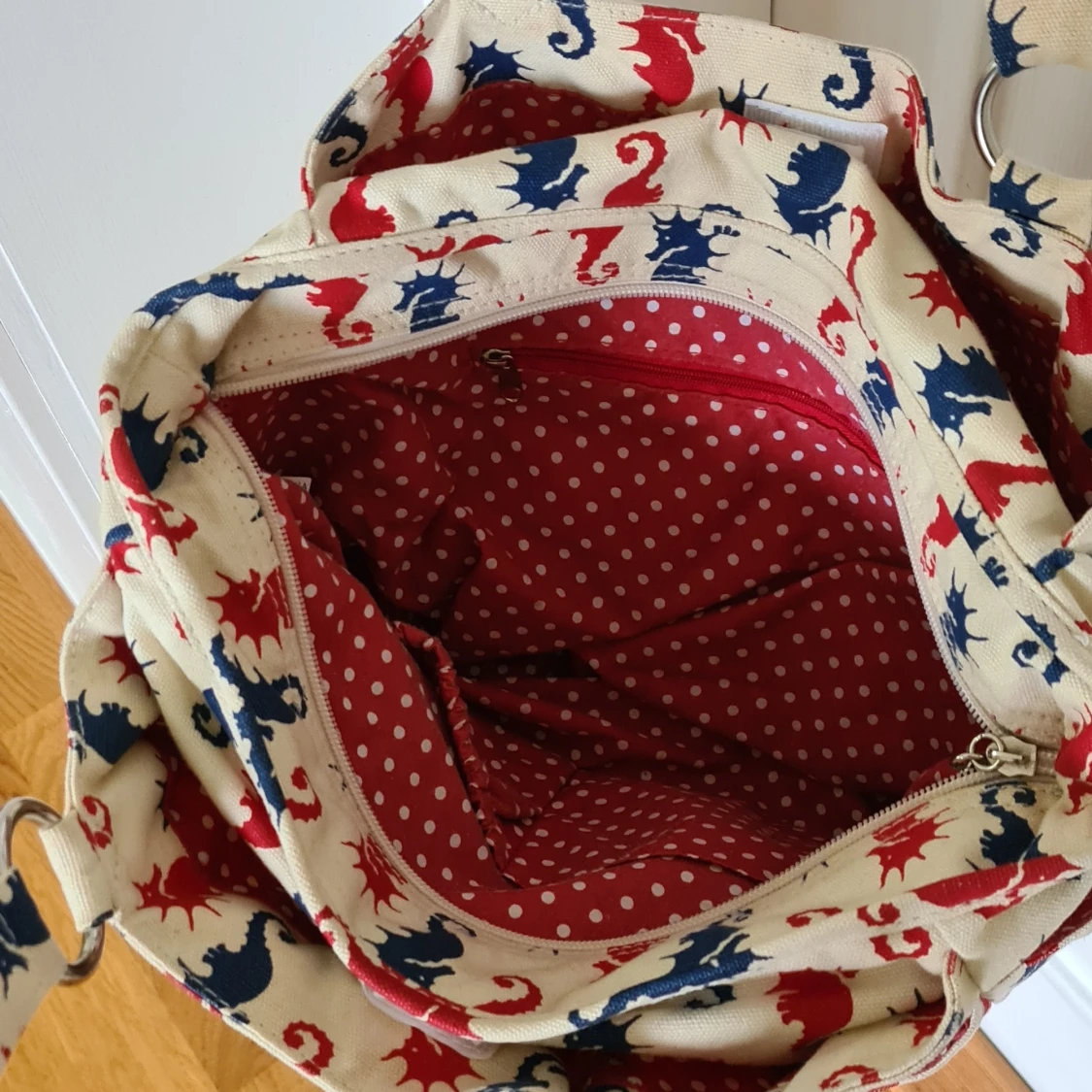 Handväska i tyg - 90