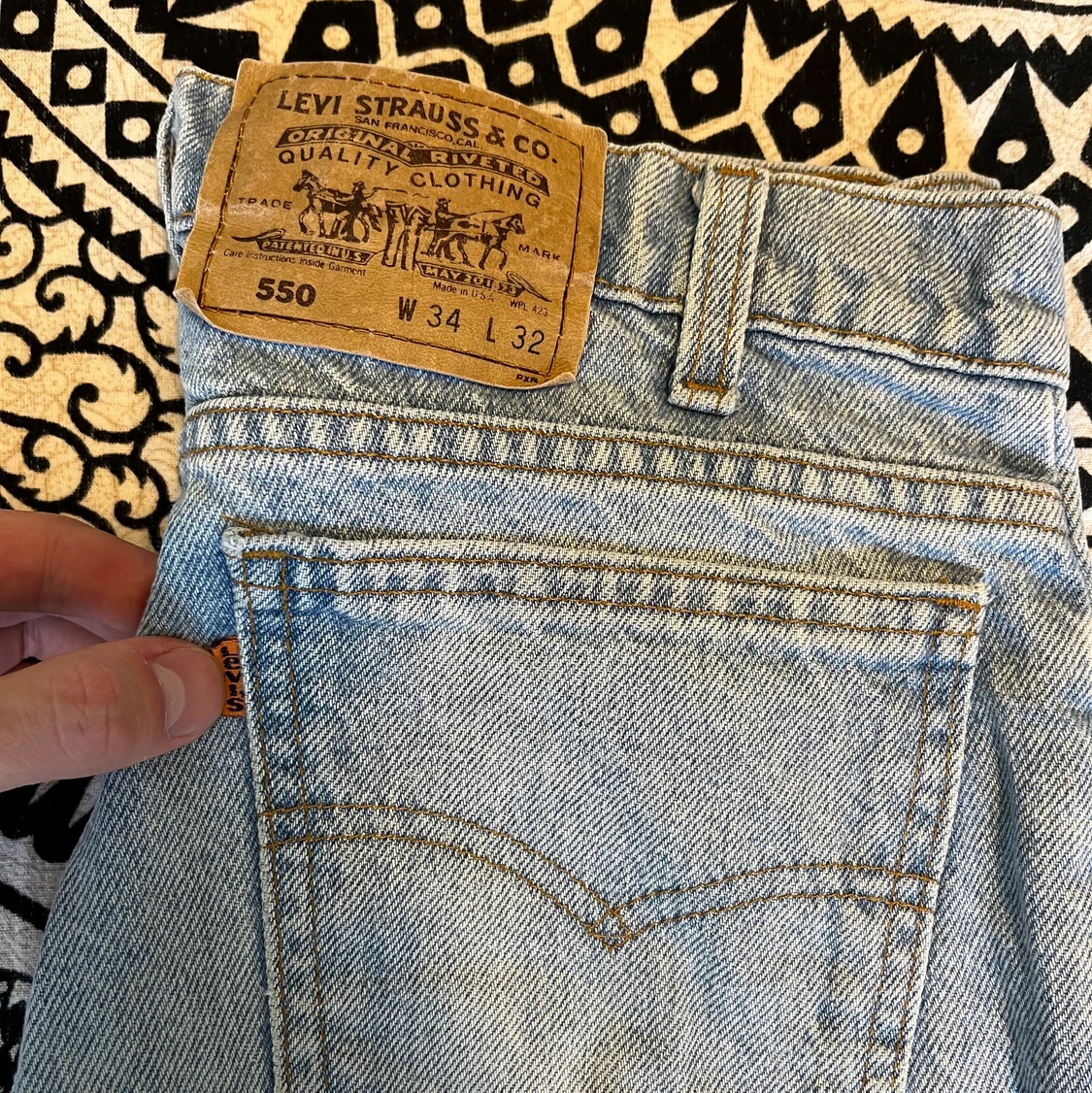 Vintage Levis Jeans orange tag - 90