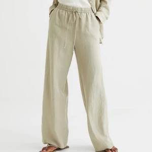Slutsålda linnebyxor  - Oanvända gröna linnebyxor från H&M. Strl M.  (postad 14/09/22)