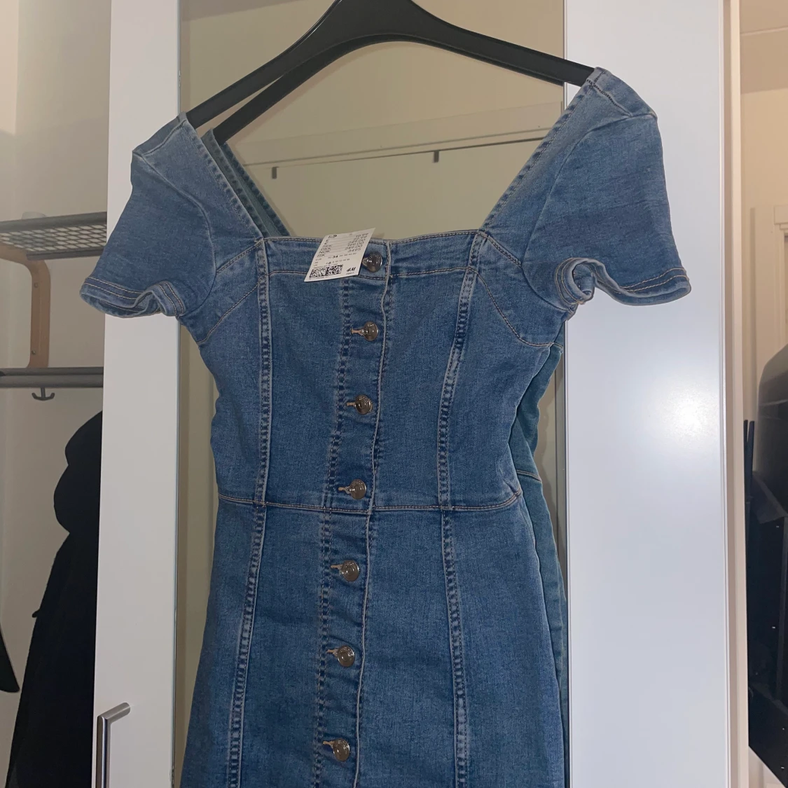 Jeans klänning  - 90