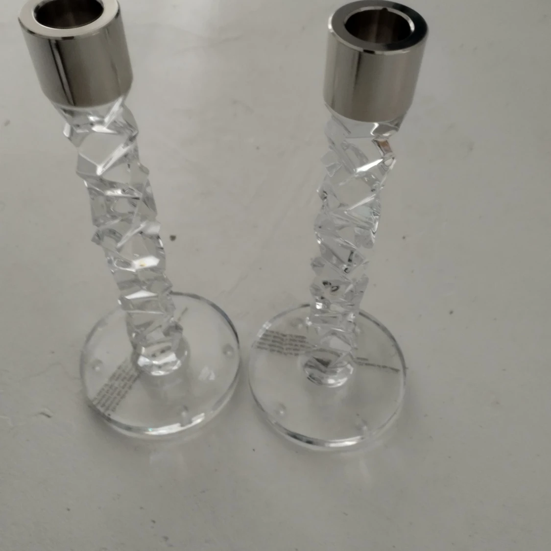 Orrefors ljusstakar från kostaboda caraten 